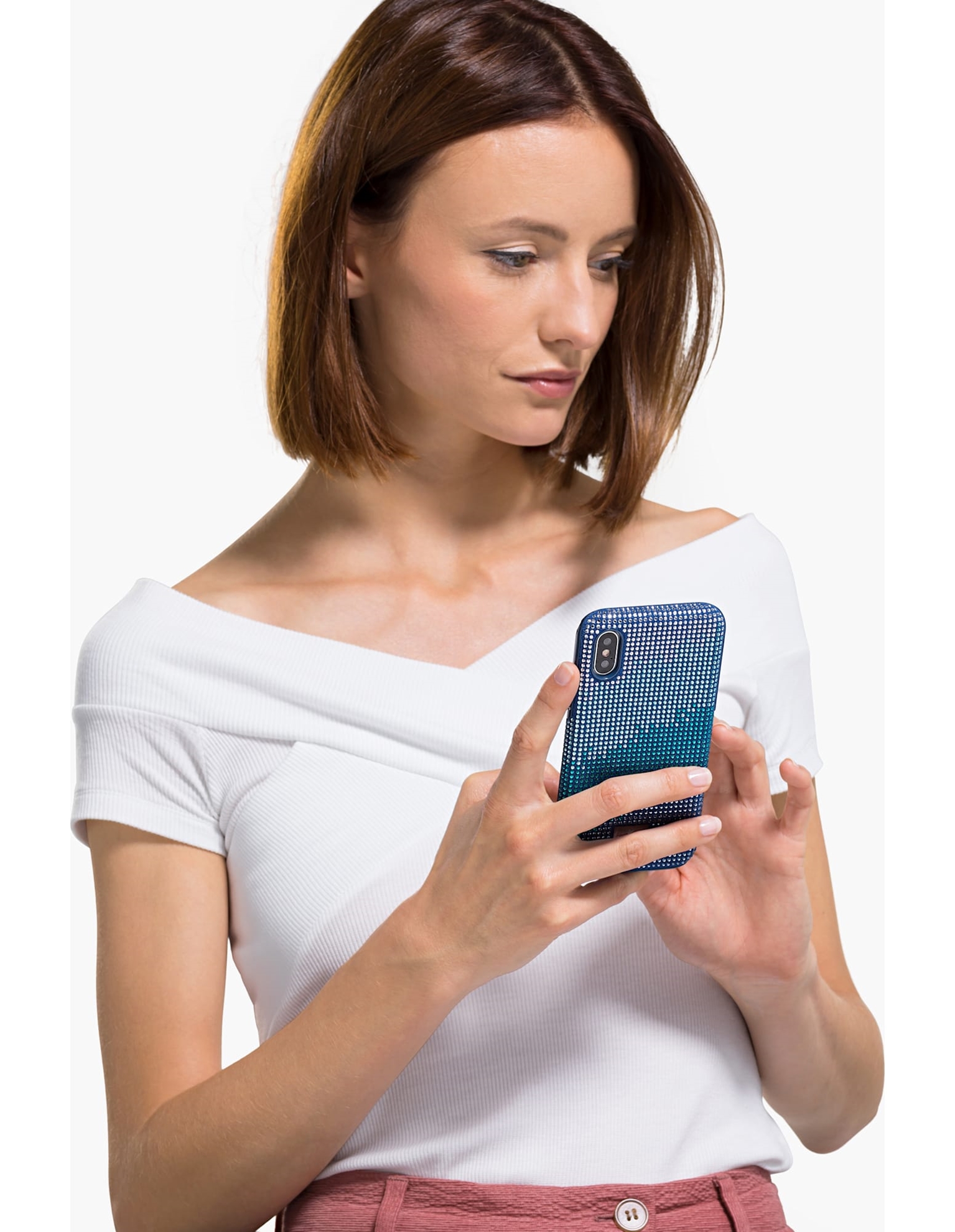 Picture of Crystalgram Koruyuculu Akıllı Telefon Kılıf, iPhone® XS Max, Mavi