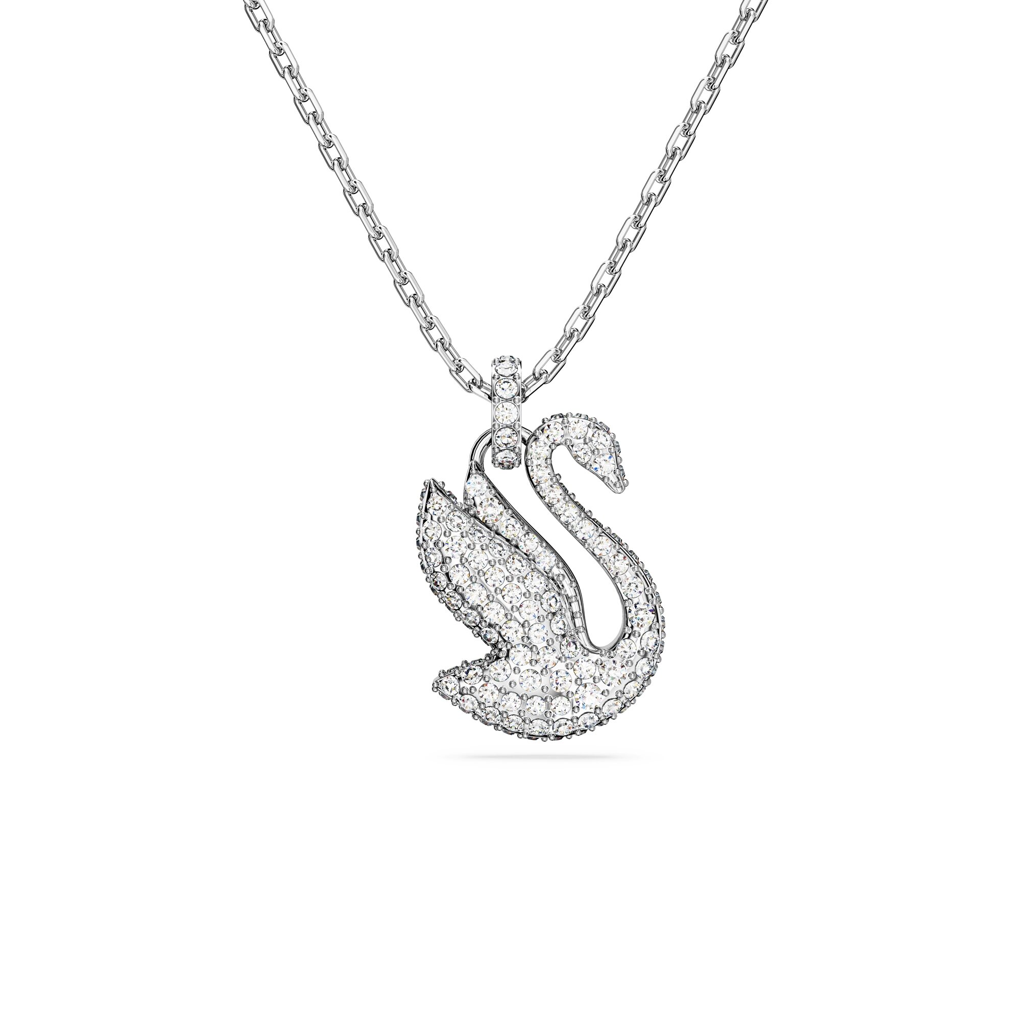 Facet Swan necklace Swan, Black, Mixed metal finish 5281275 – Legacy  Jewellery